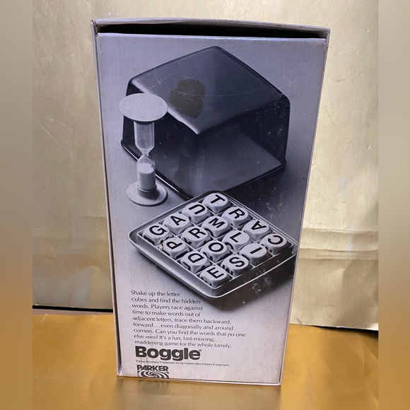 PARKER BROTHERS VTG 1976 BOGGLE FUN HIDDEN WORD COLLECTIBLE GAME COMPLETE - Picture 5 of 13